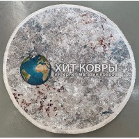 Турецкий ковер Deko 10134 Разноцветный круг